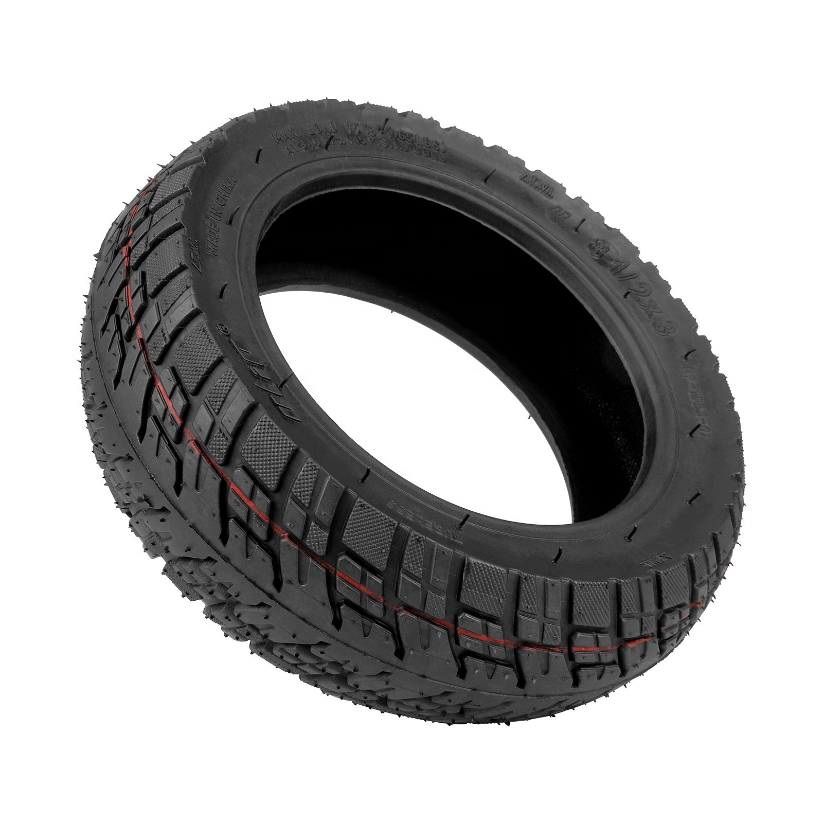 Ulip 8.5*3(50-134) Off Road Tire With 134mm Inner Diameter For VSETT 8/9 Macury Zero 8/9 Series Scooter 8.5 Inch Tyre Wheel Part