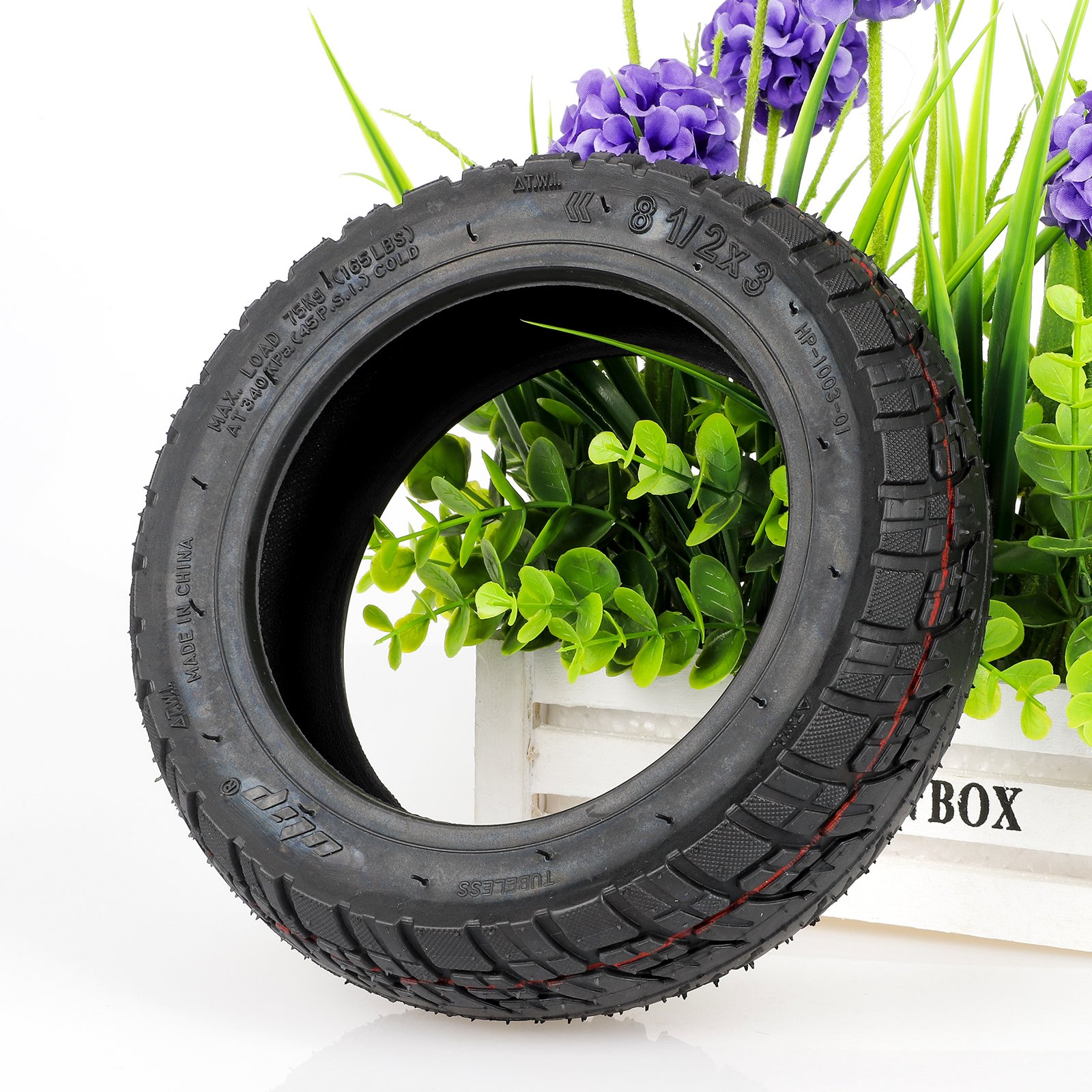 Ulip 8.5*3(50-134) Off Road Tire With 134mm Inner Diameter For VSETT 8/9 Macury Zero 8/9 Series Scooter 8.5 Inch Tyre Wheel Part