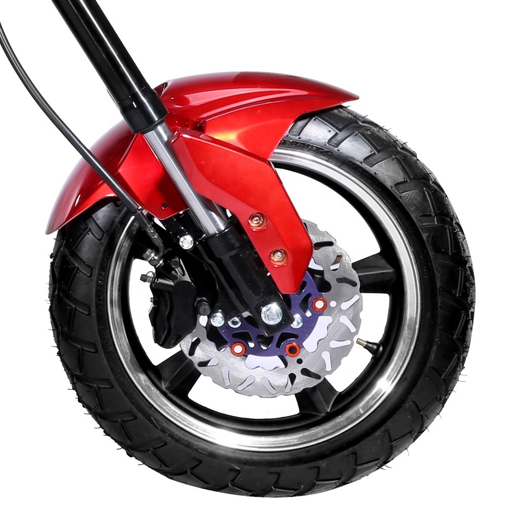 EEC 1500W/60V citycoco electric scooter with aluminum hub