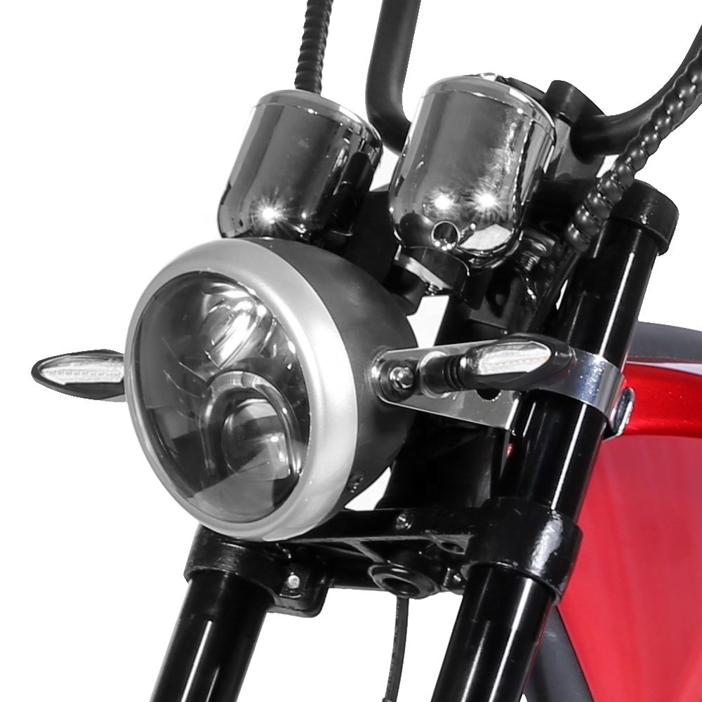 EEC 1500W/60V citycoco electric scooter with aluminum hub