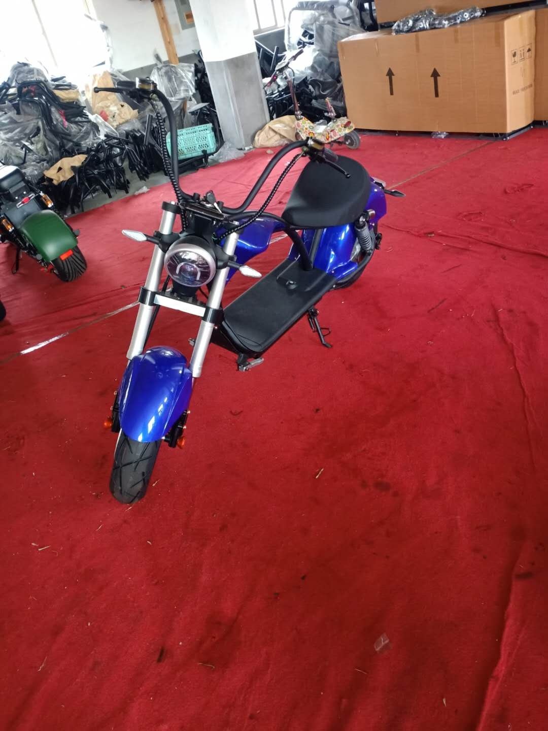 EEC 1500W/60V citycoco electric scooter with aluminum hub