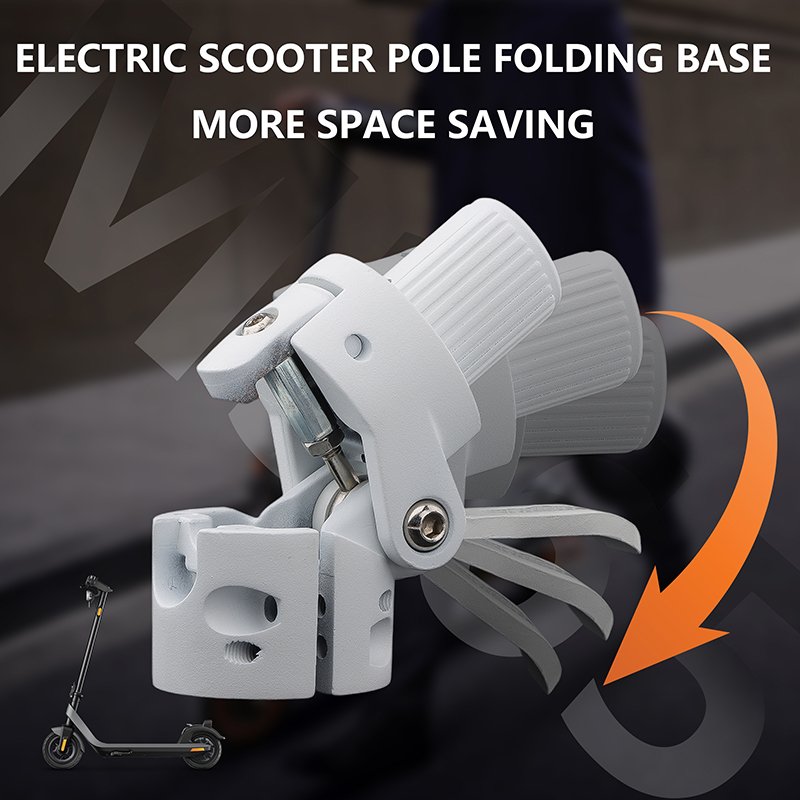 Metal Base Folding Riser Base for M365/pro/pro2/pro3 Electric Scooter Front Tube Accessories and Folder Replacement Parts