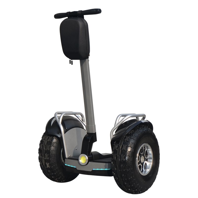 New fashion patrol use 19 inch fat tire two wheel electric chariot covered electric scooter