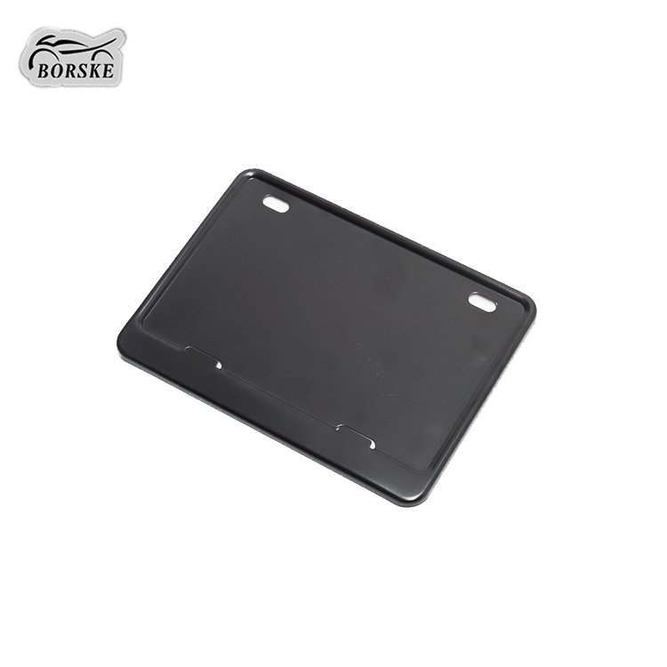 Borske Factory Wholesale Scooter License Plate Holder Motorcycle Parts Plastic Color Motorcycle License Plate Frame