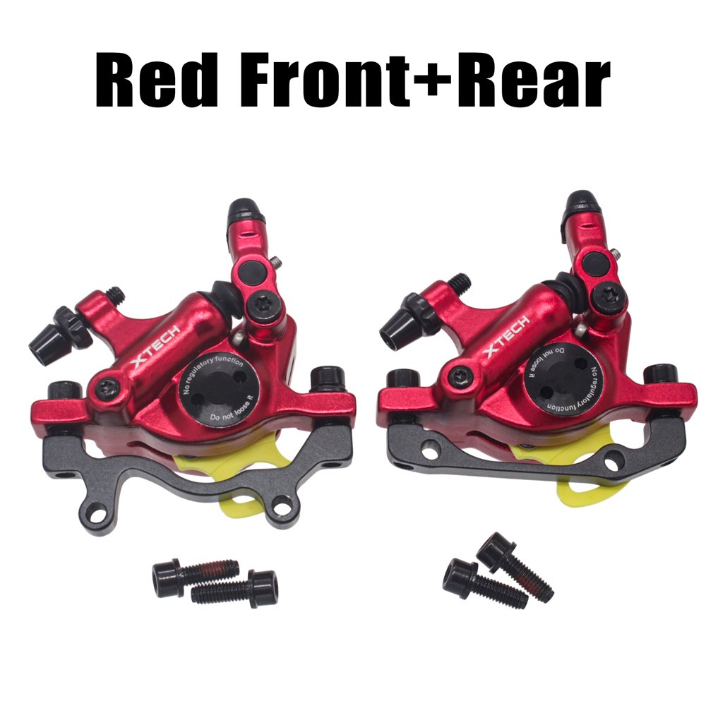 Superbsail EU Warehouse Stock Brake Caliper Hybrid Disc Brakes ZOOM XTECH HB100 MTB Hydraulic Disc Brake Calipers Rear G3 Rotors