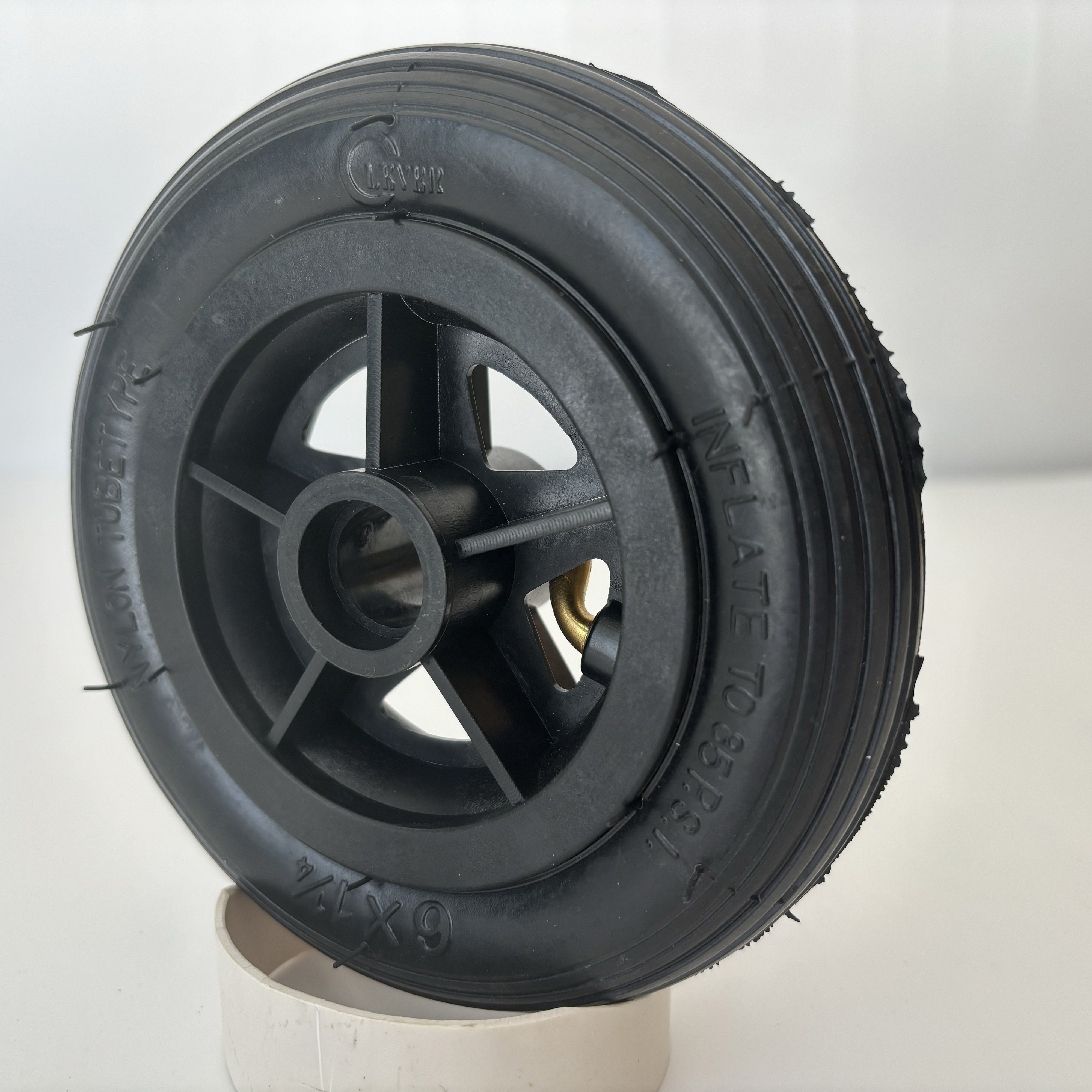 6X1 1/4 Electric Scooter Tire Pneumatic Rubber Tyres 6 inch Tires for A-Folding Bike Baby Stroller Caster Wheelchair
