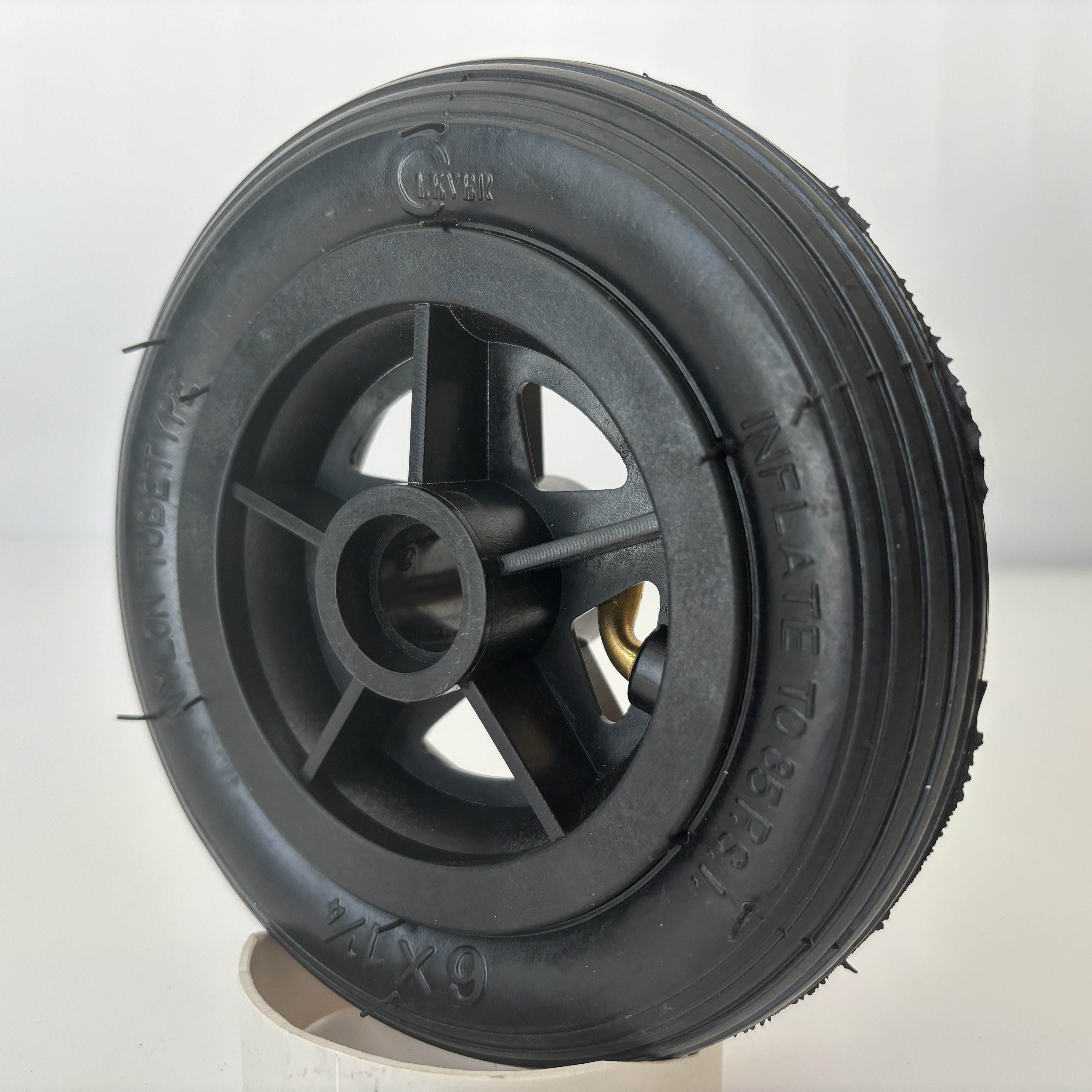 6X1 1/4 Electric Scooter Tire Pneumatic Rubber Tyres 6 inch Tires for A-Folding Bike Baby Stroller Caster Wheelchair
