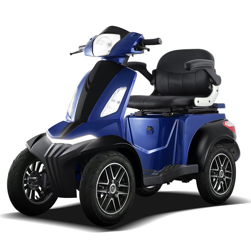 VISTA QUATER1 Hot Sale Four Mobility Electric Scooter with Double Front Brake for Handicapped