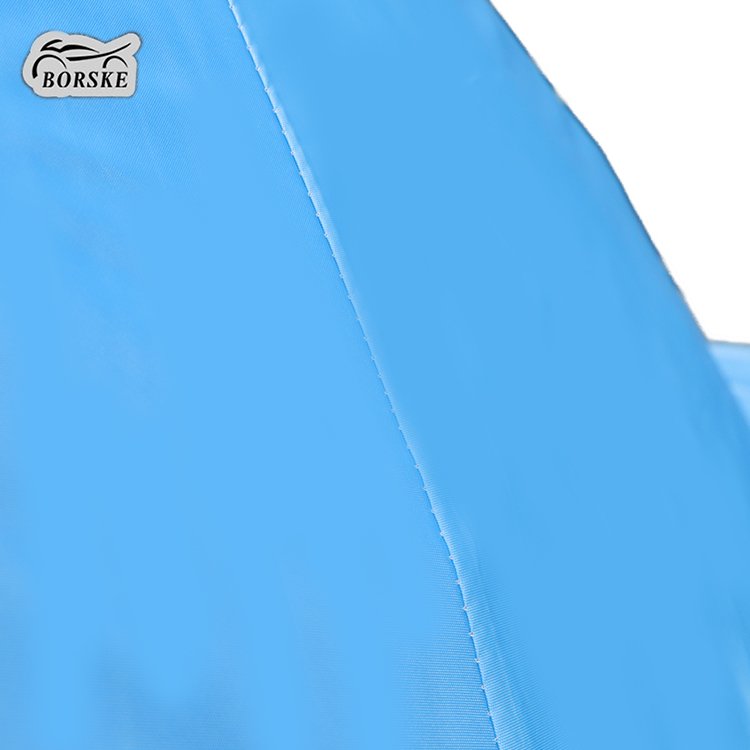 Borske Custom Detachable Motorcycle Sunshade Rain Cover Rainproof Extended Canopy Car Vehicle Rain Shelter Scooter Umbrella