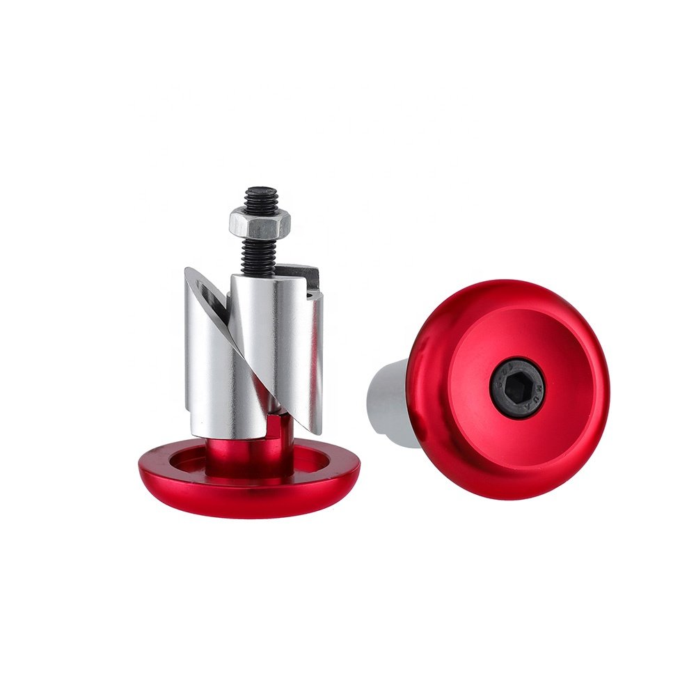 Huoli Aluminum Scooter Bar Ends Stunt Scootering Plugs Handlebar Grip Caps Cover for Scooter MTB Sport Equipment