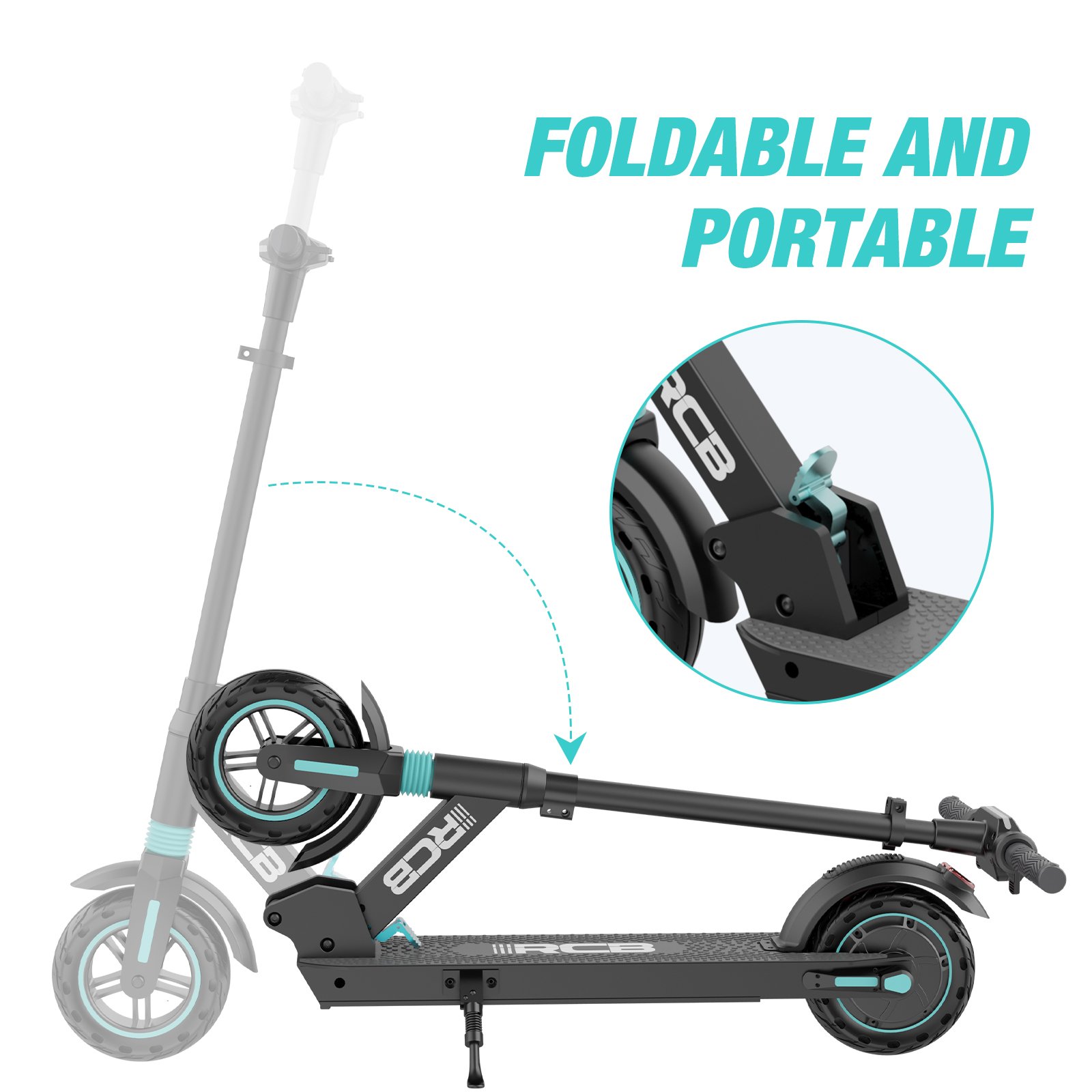EU USA Warehouse 8 inch e-scooter off road two wheel self-balancing electric scooter