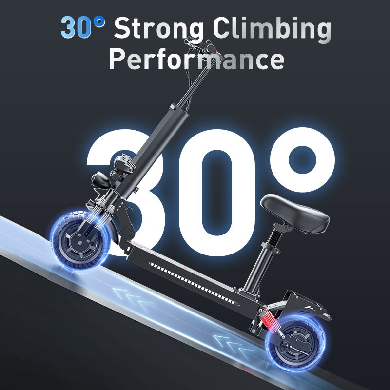 2000W Powerful Motor Foldable Scooter Up To 35 Miles Range max load 280 pounds Smart Electric Scooters