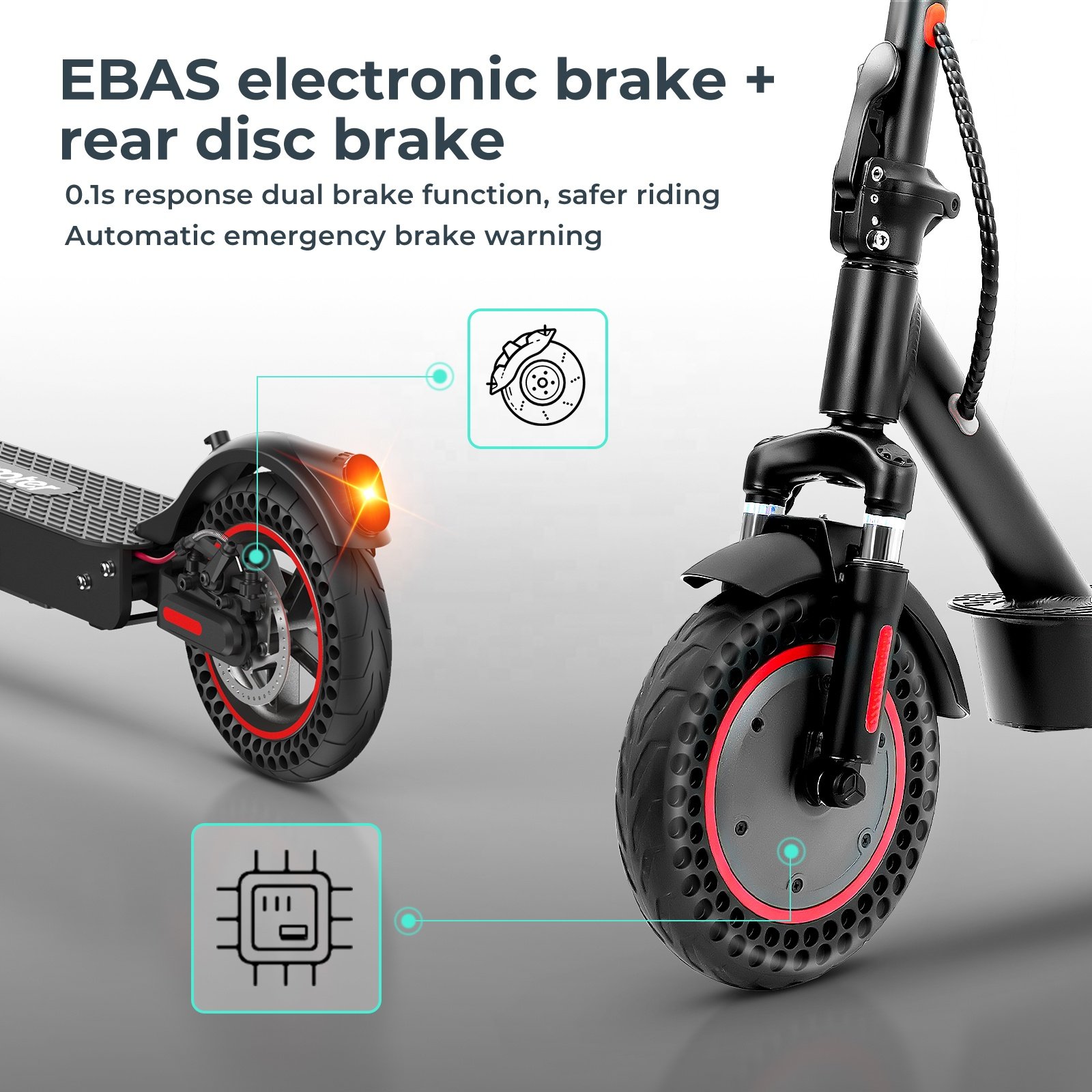 Europe warehouse electric scooters foldable 10inch 8.5inch tire 350W 500W 36V 48V