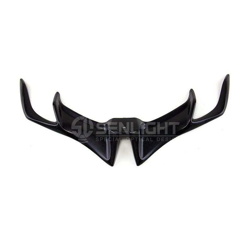 Motorcycle Winglet Plastic Carbon Black Red blue yellow gray black Plastic Motorcycle Scooter Wing Kit Spoiler For Yamaha R15 v3