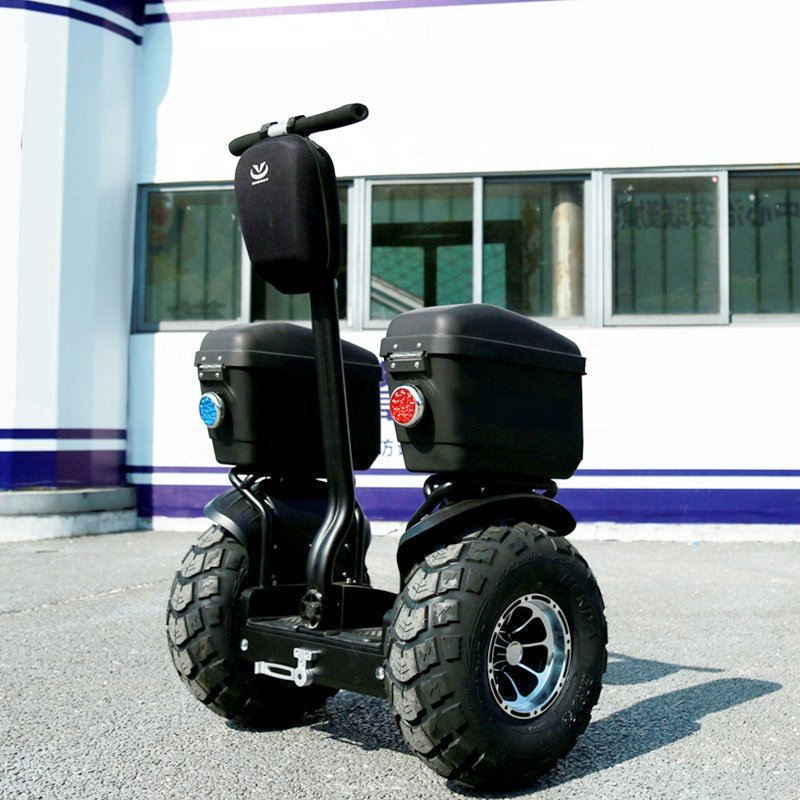 2400W High Speed Security Guard Off-road Electric Scooter Two Wheels Electric Scooter