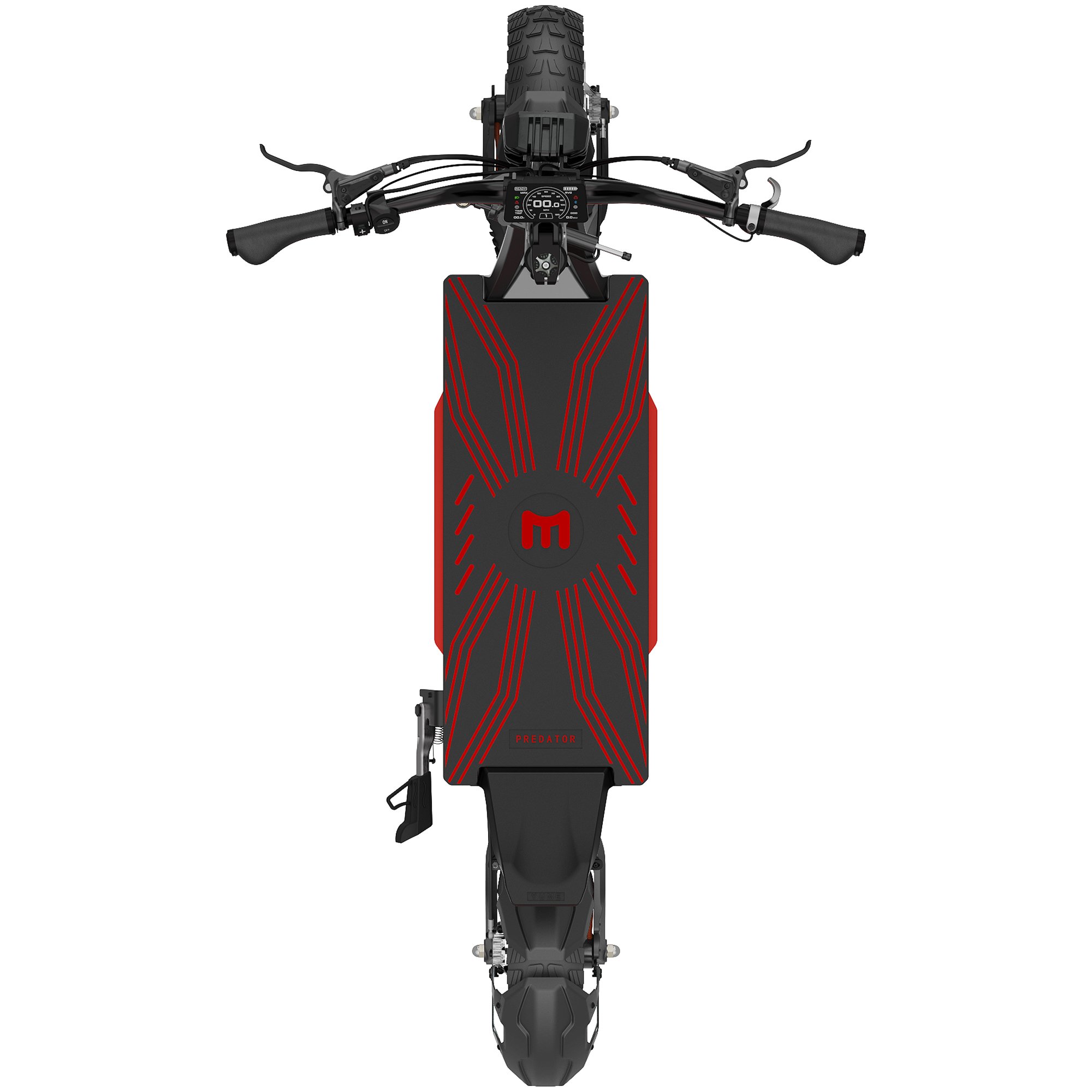 YUME Predator high-performance scooter 72v 8000w dual motor adult electric scooter with massive 13-inch tires