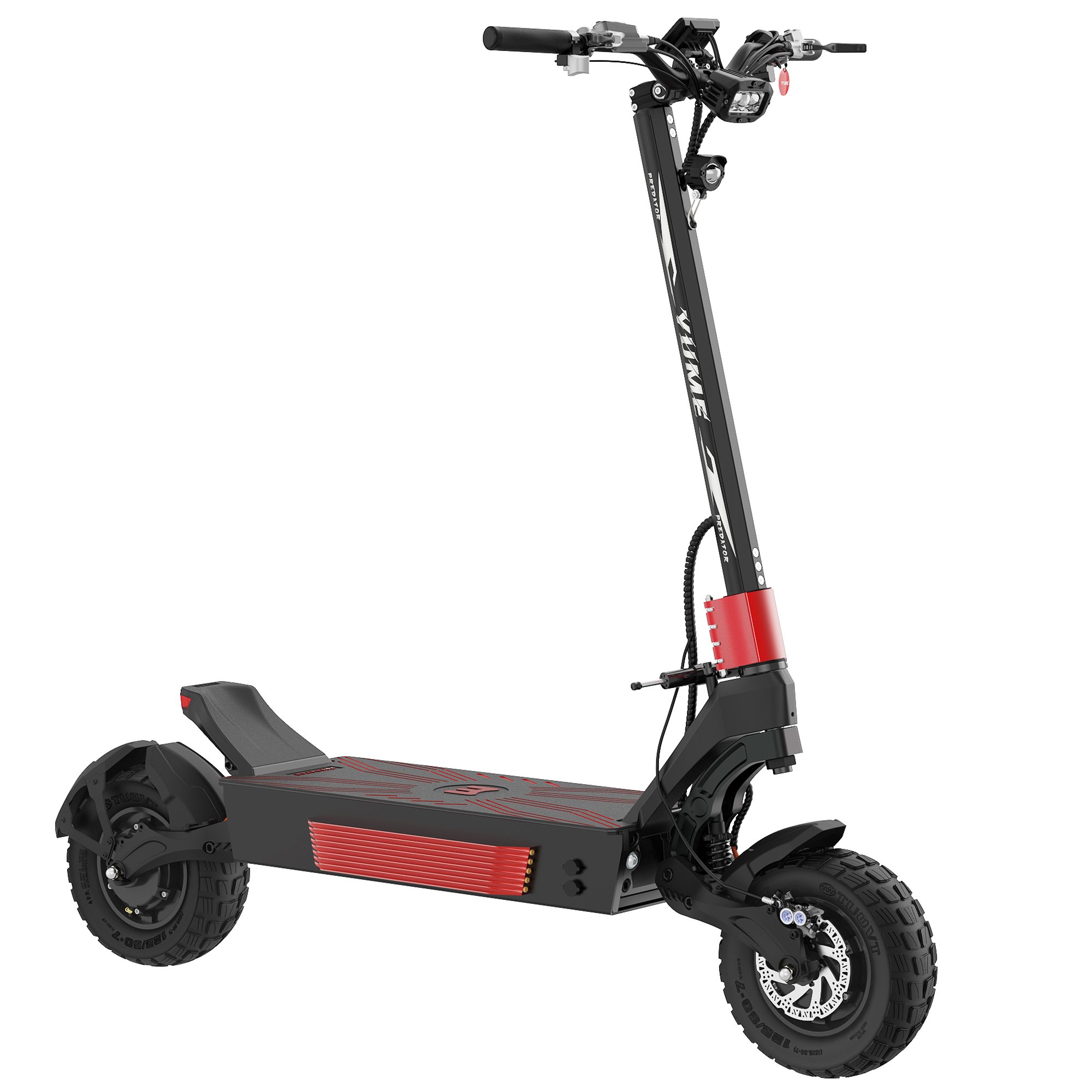 YUME Predator high-performance scooter 72v 8000w dual motor adult electric scooter with massive 13-inch tires