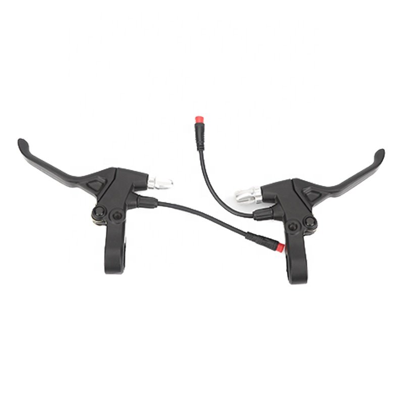 22mm Scooter Brake Lever Controller Levers Brake Lever with 3pin male waterproof connectors for Kugoo G-Booster electric scooter