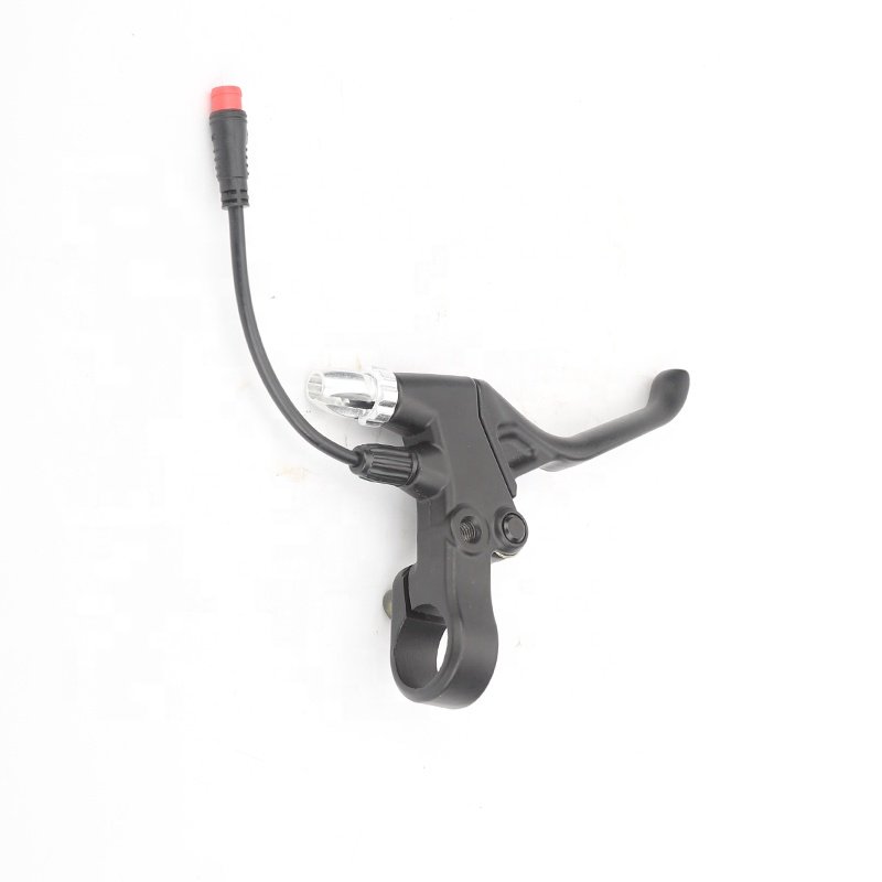 22mm Scooter Brake Lever Controller Levers Brake Lever with 3pin male waterproof connectors for Kugoo G-Booster electric scooter