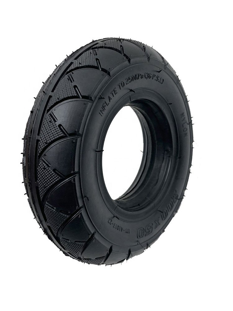8 Inch 200x50 Solid Tire Polyurethane Foam Filled Explosion-Proof Tyre for Mini Electric Scooter Parts