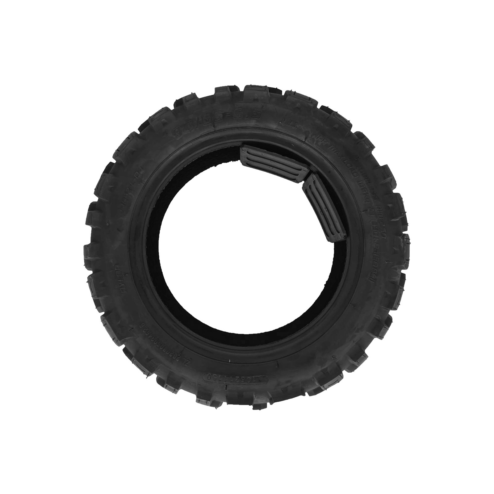 EU Warehouse 11 Inch Vacuum Tubeless Off Road Tire For Electric Scooter Motorcycle 90/65-6.5 Widened Wear Resistant Rubber Tires