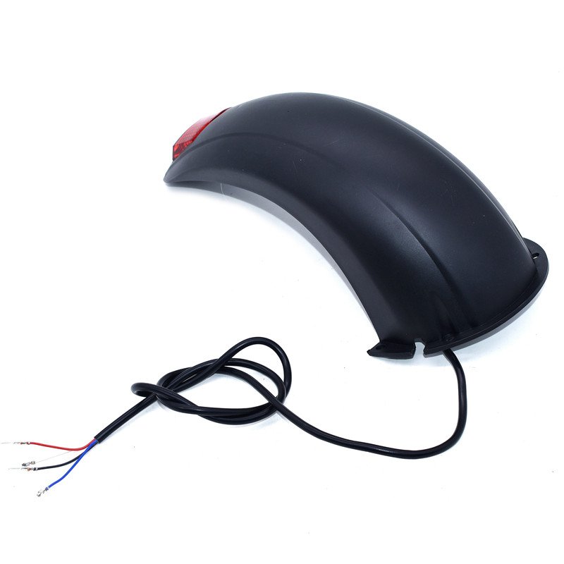 Electric Scooter Rear Fender With Taillight Rear Mudguard For Kugoo M4 Scooter Rear Fender
