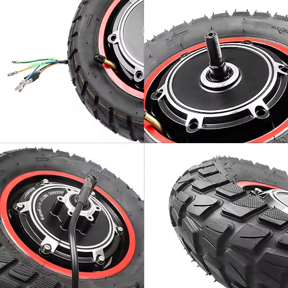 500W Engine Motor for Kugoo M4 / M4 PRO Electric Scooter KickScooter 48V 10inch Brushless Wheel Hub Parts Scooter Accessories