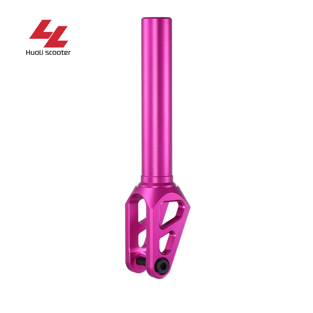 HIC IHC SCS Extreme Sport Pro Kick Stunt Scooter Lightweight 6061-T6 Aluminum CNC Machining Front Fork Scooter Parts