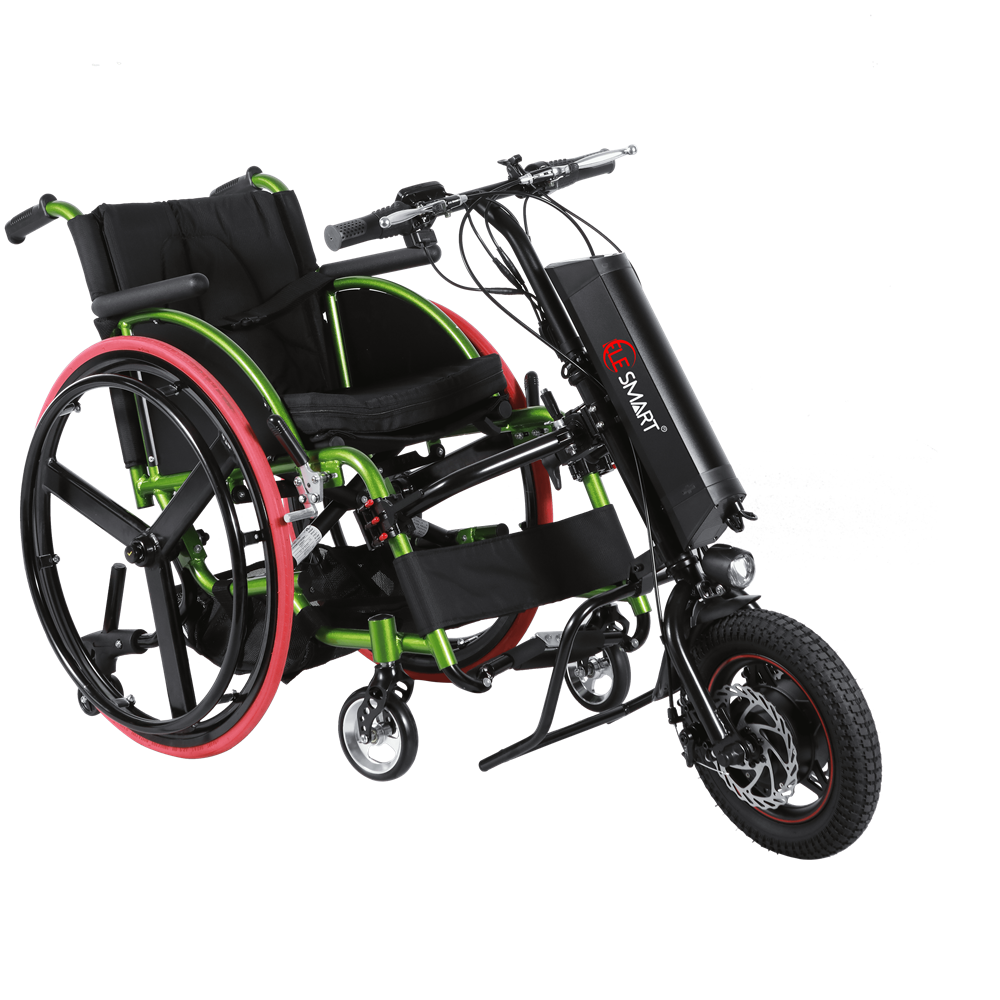 CNEBIKES factory price 12inch wheelchair handbikes electric wheelchair attachment for sale