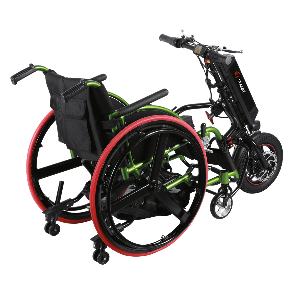 CNEBIKES factory price 12inch wheelchair handbikes electric wheelchair attachment for sale