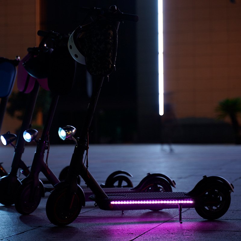 FSBIL-830 Constantly Bright/Strobe Electric Scooter Strip Light Scooter LED chassis light belt