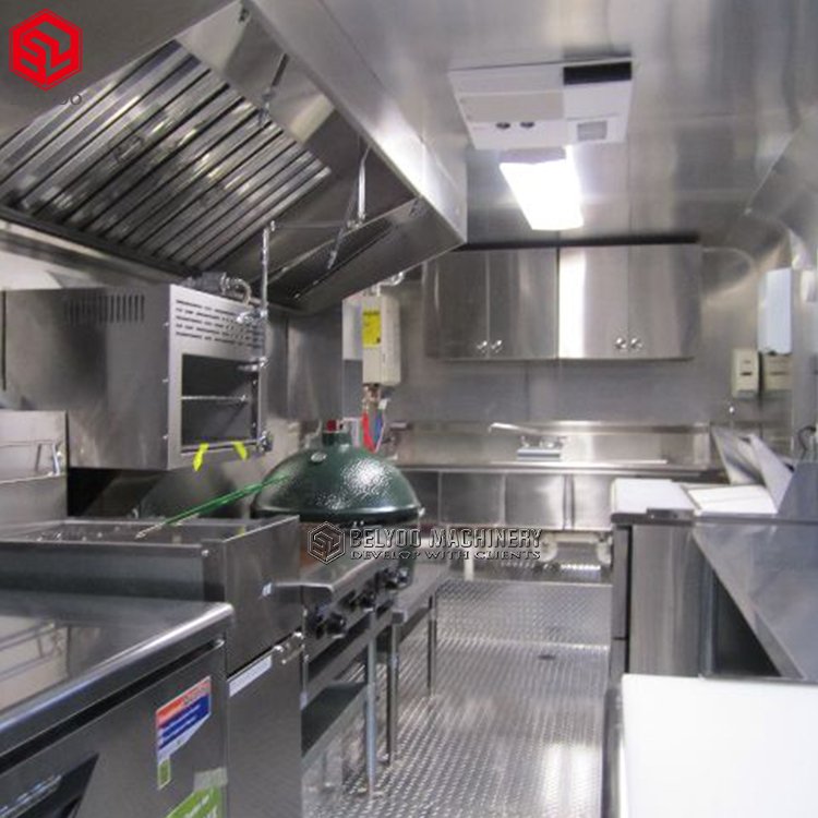 Custom Hot Selling Windows Stainle Mobile Food Carts Food Trucks Price Coffee Ice Cream Truck Food Trailer