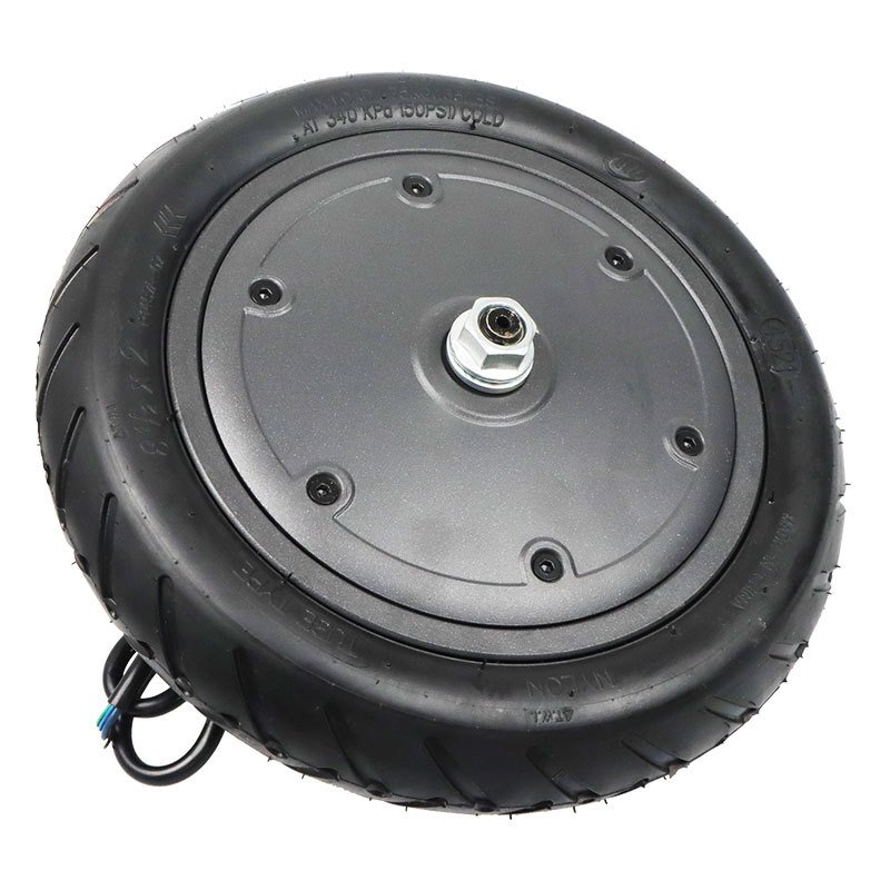 M365 Electric Scooter Parts 250W Universal Cross Border Wholesale Motor Solid Tire All-in-One Motor Drive Wheel