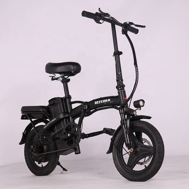 Factory Wholesale 48v 14inch 350W electric hybrid bike ebike electric city bike electric folding bike electric bicycle
