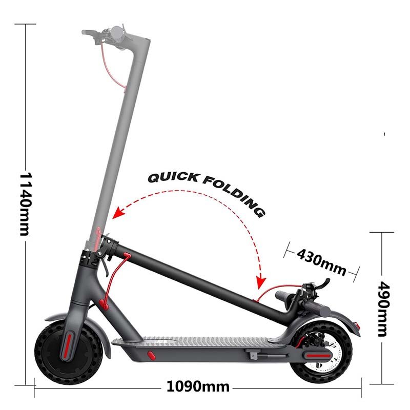 foldable electric scooter with front suspension electric scooter city coco fat tire foldable electric scooter 2 wheel