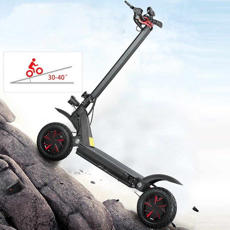 EcoRider E4-9 10inch Foldable 3600W Mobility Two Wheels Off Road E Scooter Adults self-balancing Foldable Electric Scooters