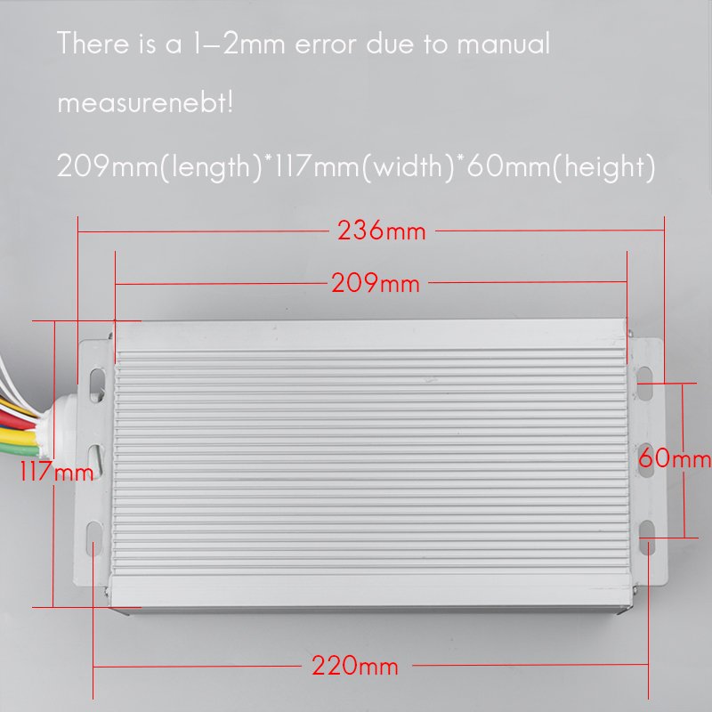 Cheap Price with Pedal Electric Scooter 72V 3000W Brushless Motor Speed Controller Accessories Parts