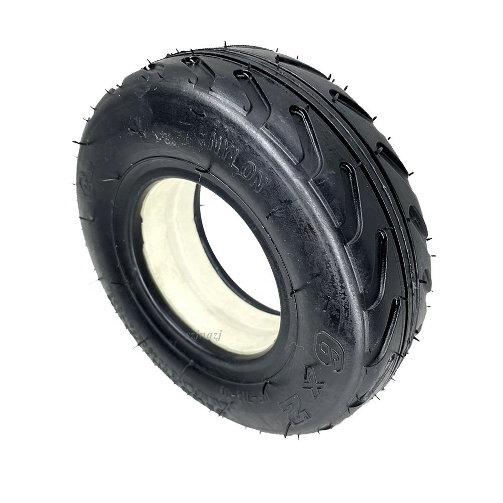 6x2 Solid Tire Polyurethane Foam Filled Tyre for 6 Inch Electric Scooter Non-Pneumatic Accessories