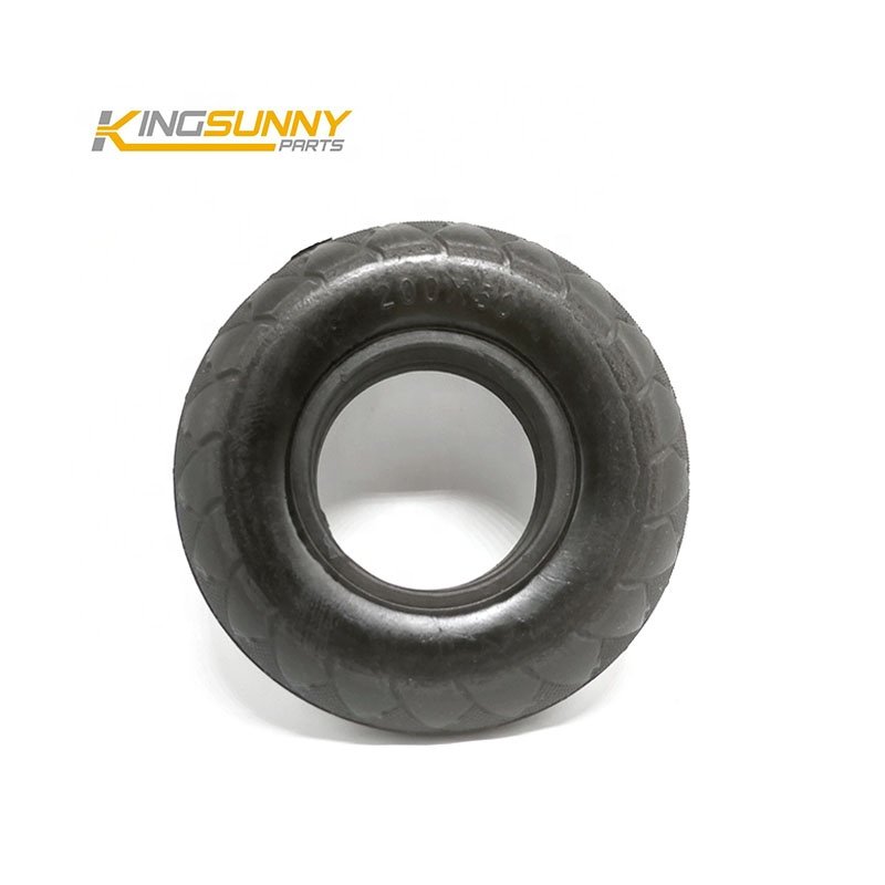 200x50 Solid Tyres For Electric Scooter Parts Non-Pneumatic Rubber Tires Replacement Tire escooter Accessory