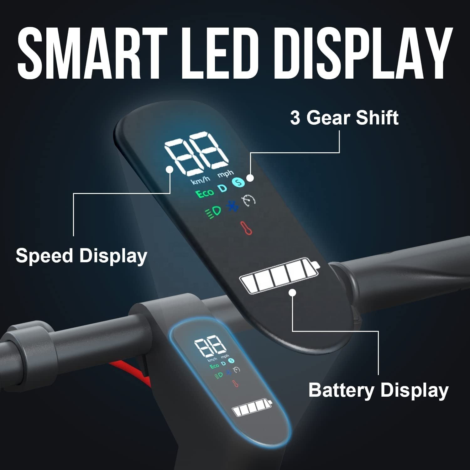 Wholesale Balancing Foldable 350 -500W 8-10 Inch Wheels Powerful Adults & Kids EU & USA Warehouse Electric Scooter
