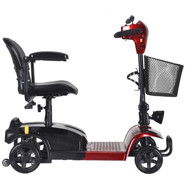 Folding Four-Wheel Fat Tire Electric Scooter for The Elderly Sold at a Low Price APP