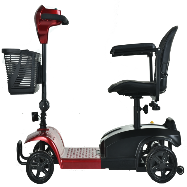 Folding Four-Wheel Fat Tire Electric Scooter for The Elderly Sold at a Low Price APP