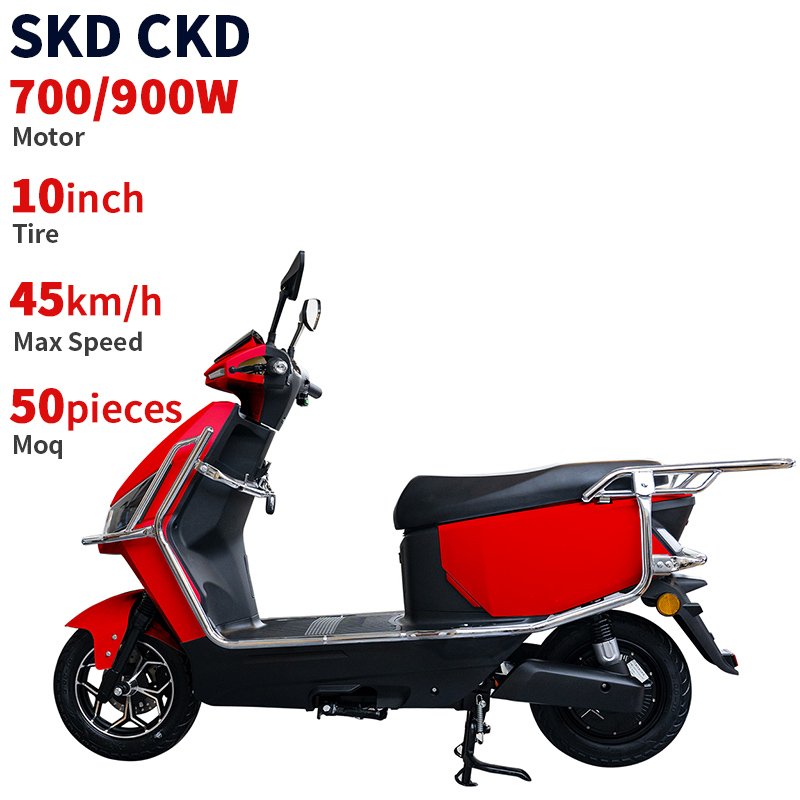 CKD SKD 10inch Wuxi Factory Moped electric scooter 700/900W 45km/h Max Speed Factory Price Fast electric Motorcycle