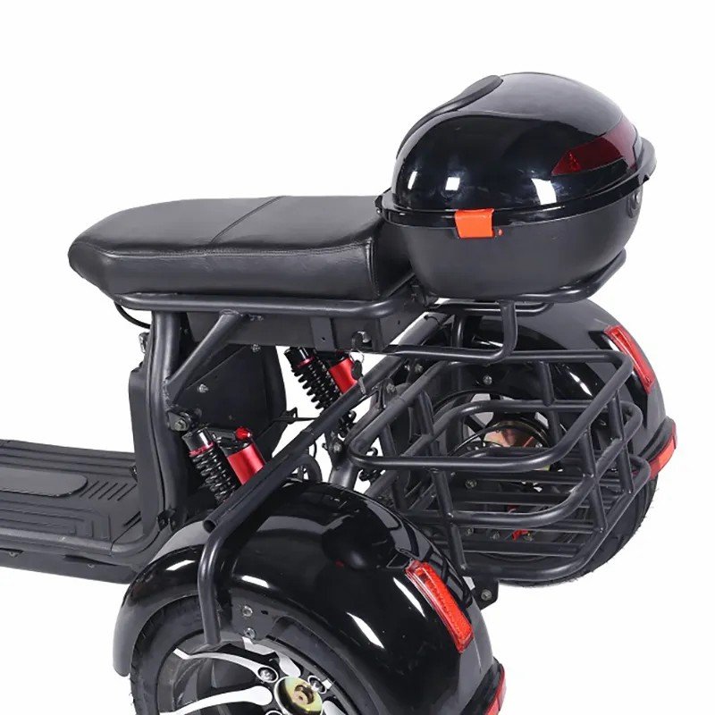 Electric Scooter Tricycles Motor Cycle Citycoco New Model 1500w/2000w/3000w 60v Digital Unisex Three Wheels Scooter Motorcycle
