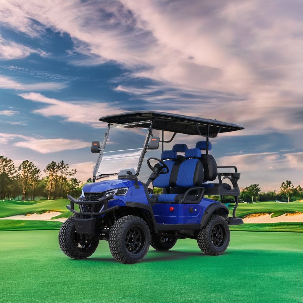 2024 4 Seater Lithium Battery Golf Cart Adults Scooter 48V 60V 72V Electric Golf Car