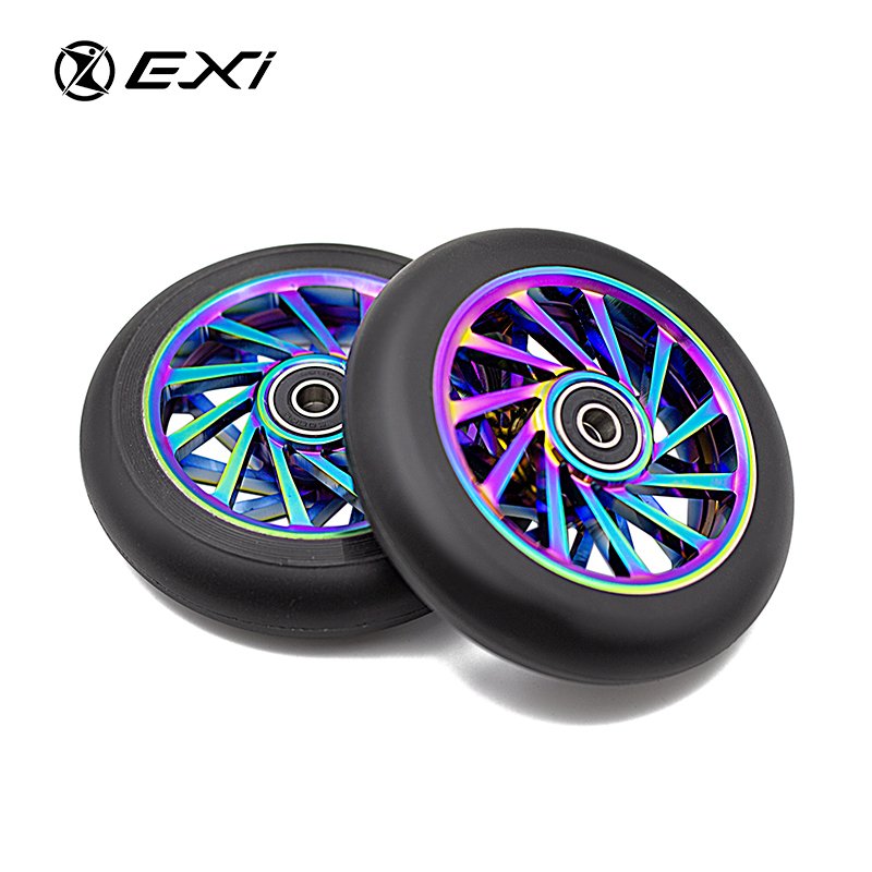 Highly Searched 110mm Core Design Aluminium Alloy Wheels for Self-Balancing Electric Scooters Kick Scooters Pro Scooter Parts