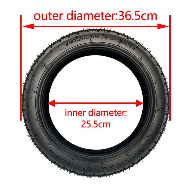 Manufacturer Electric Bicycle tire 16x3.0 16x2.50 16x2.125 12x2.125 14x2.50 14x2.125 18x2.50 tubeless tyre for Ebike wheel parts