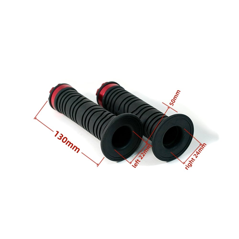 22mm 24mm 7/8'' Colorful Diamond Rubber Handle Grip Motorbike Accessories Spare Parts for Motorcycles sccoter