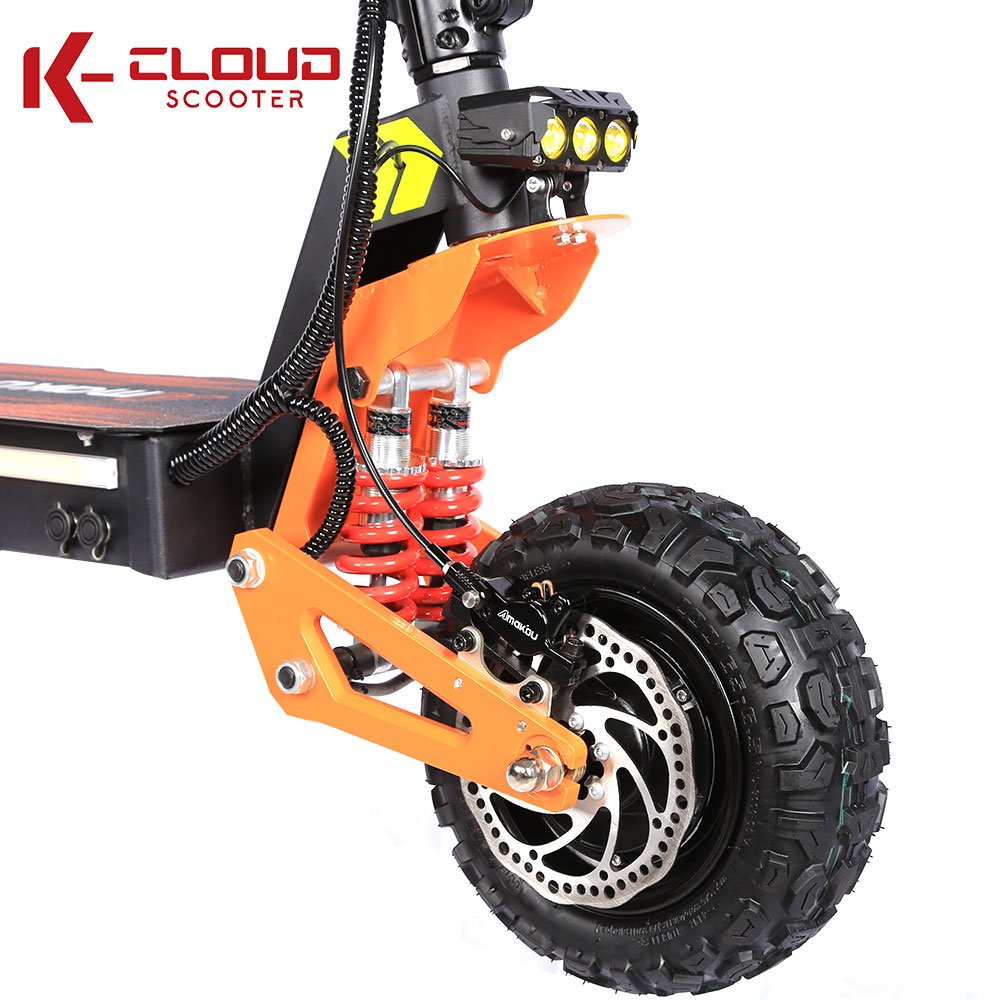 Popular Design EU US AU Warehouse 5000W Powerful Adult 11 Inch Off Road 52V Electric Scooter Fast Elektro Scooter