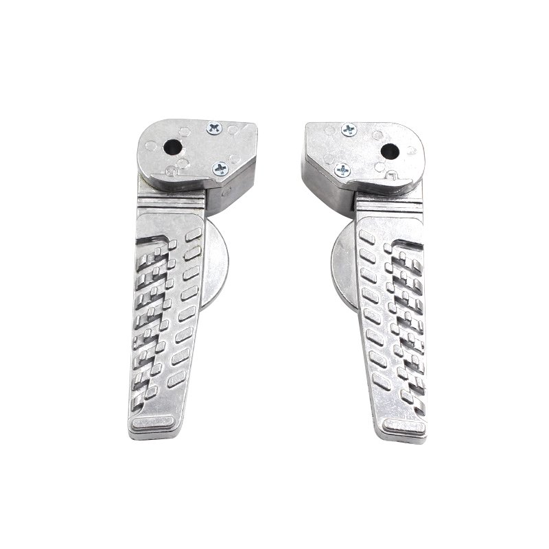 Universal Motorcycle Scooter Accessories Footrest Foot Pedal Aluminum Foot Rests Set